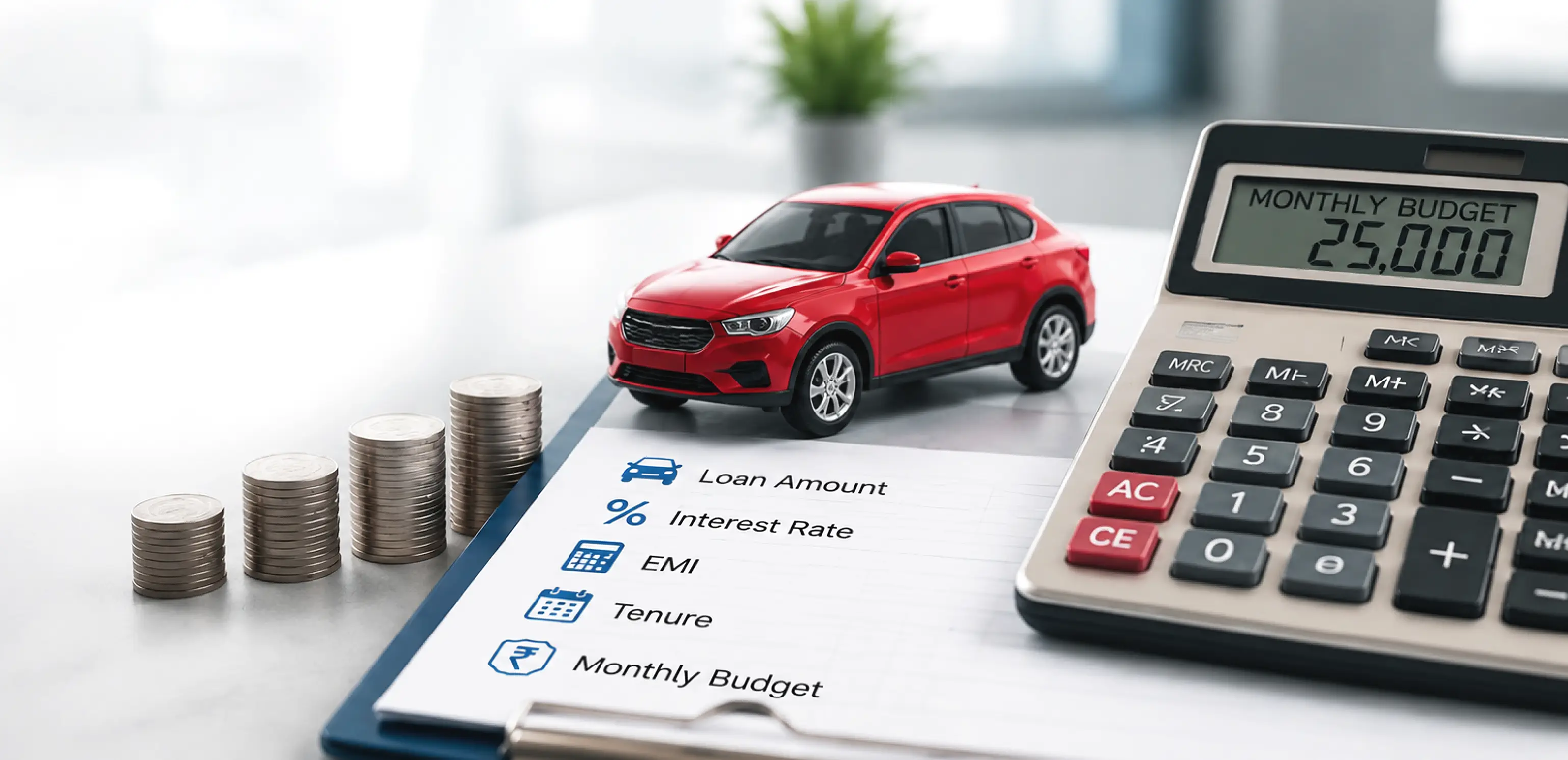 Evaluating car loan affordability before choosing the model