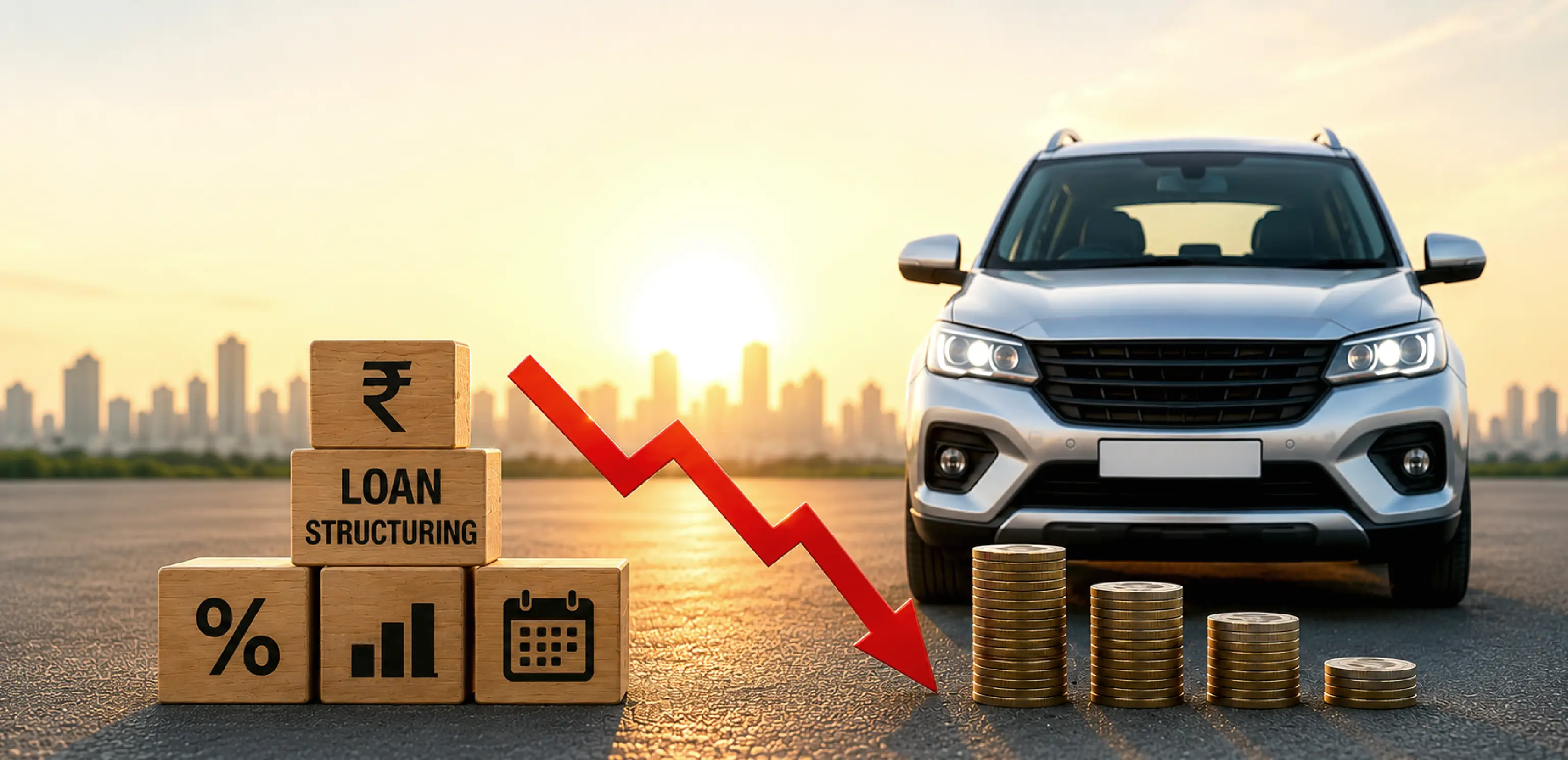 Impact of vehicle depreciation on loan structuring