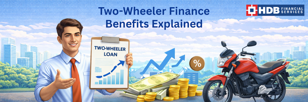 Benefits of Two Wheeler Finance