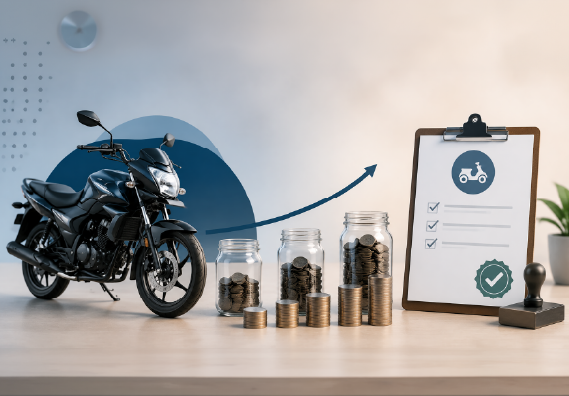 How Down Payment Size Influences Two-Wheeler Loan Approval