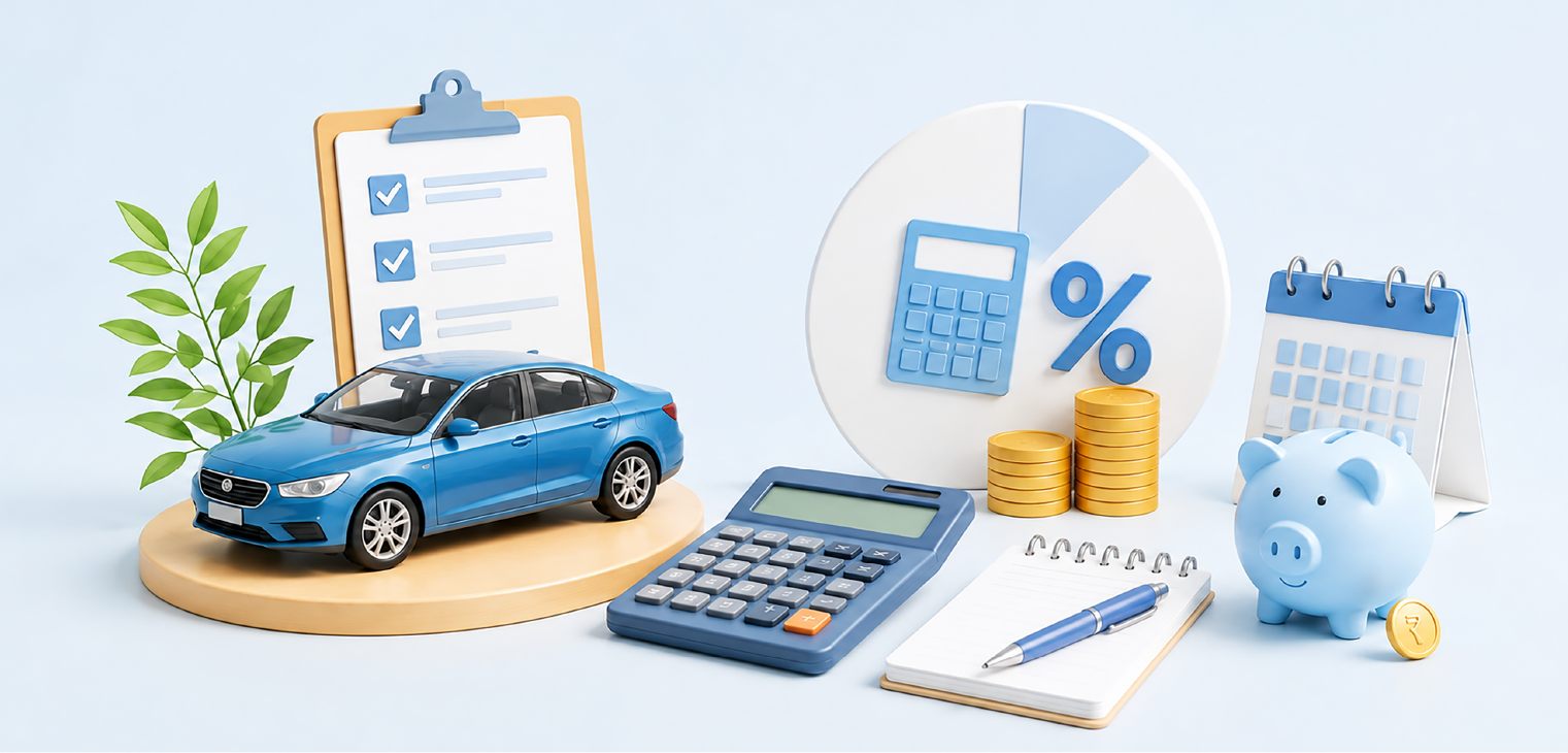 How to Calculate Car Loan EMI in India: Formula, Tools and Examples